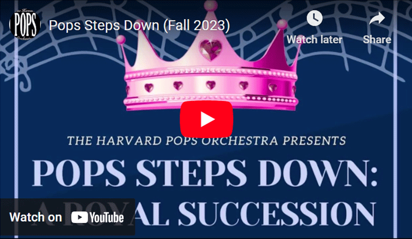 Harvard Pops Concert YouTube Thumbnail