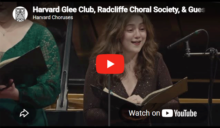 Radcliffe Choral Society YouTube Thumbnail