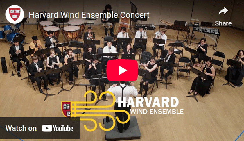 Harvard Wind Ensemble Dances and Dreams YouTube Thumbnail
