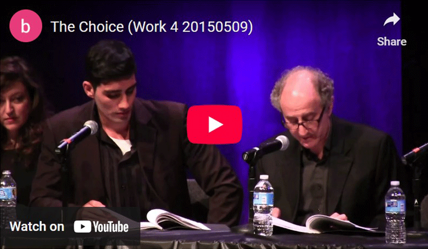The Choice: A Play by Elie Wiesel YouTube Thumbnail
