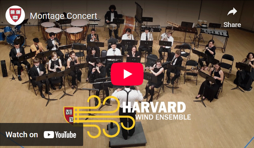 Harvard Bands Montage Concert 2025 YouTube Thumbnail