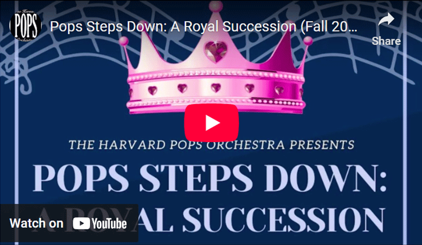 Harvard Pops Concert YouTube Thumbnail