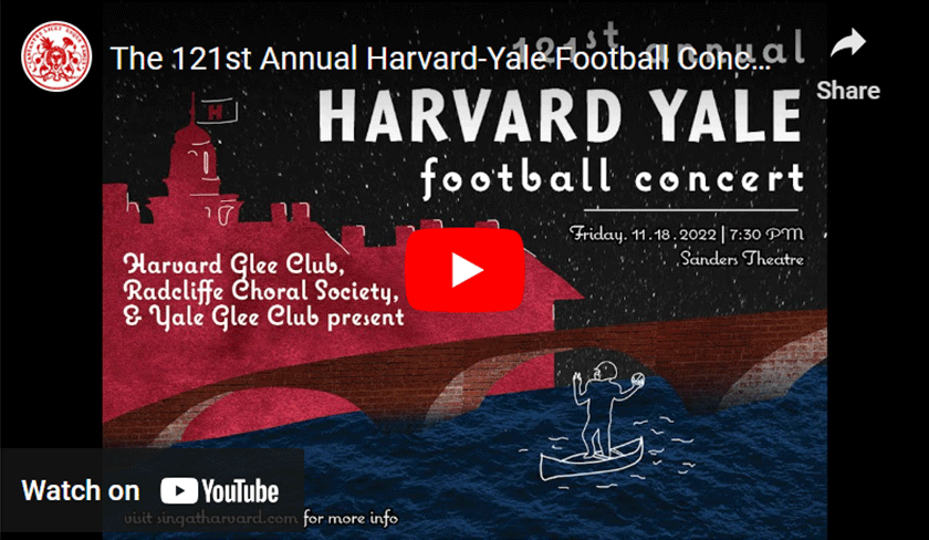 121st Annual Harvard-Yale Football Concert YouTube Thumbnail