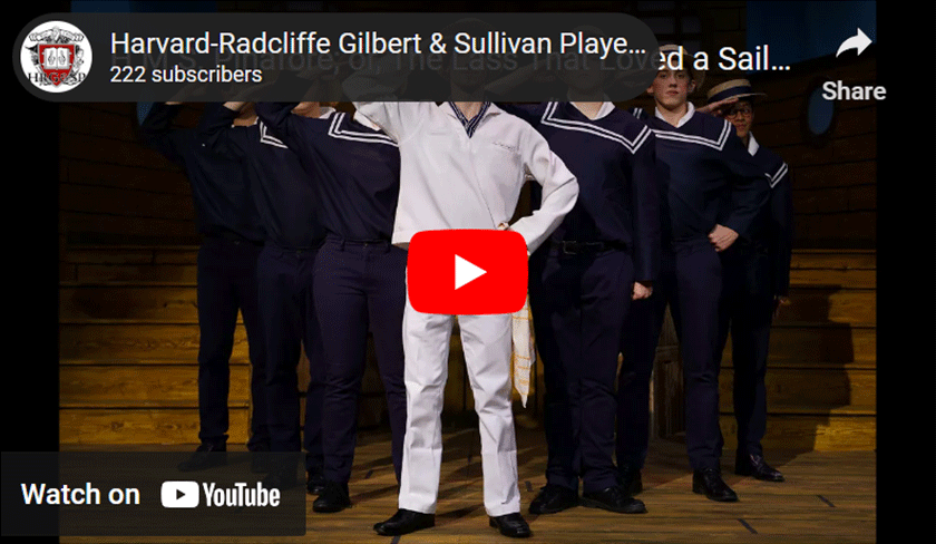 H.M.S. Pinafore YouTube Thumbnail