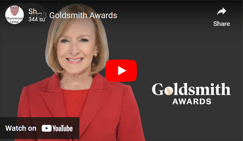 2023 Goldsmith Awards YouTube Thumbnail